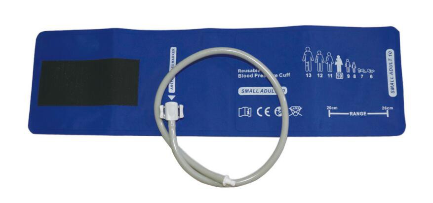 Blood pressure cuff with 1 tube Blood pressure cuff with 1 tube