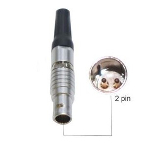 0B 2pin Plug Metal Multipole Fixed Female Female Solder Kontakty Kovové puzdro PPS izolátor