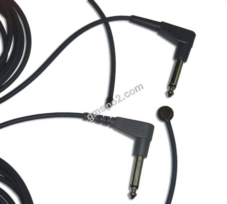 Dospelých Skin povrchu / pažeráka / rektálna Teplotná sonda, L = 3 m, 12 mm /5.0 mm disku