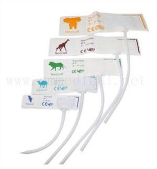 Jednorazová krvná tlaková manžeta pre novonadený materiál TPU